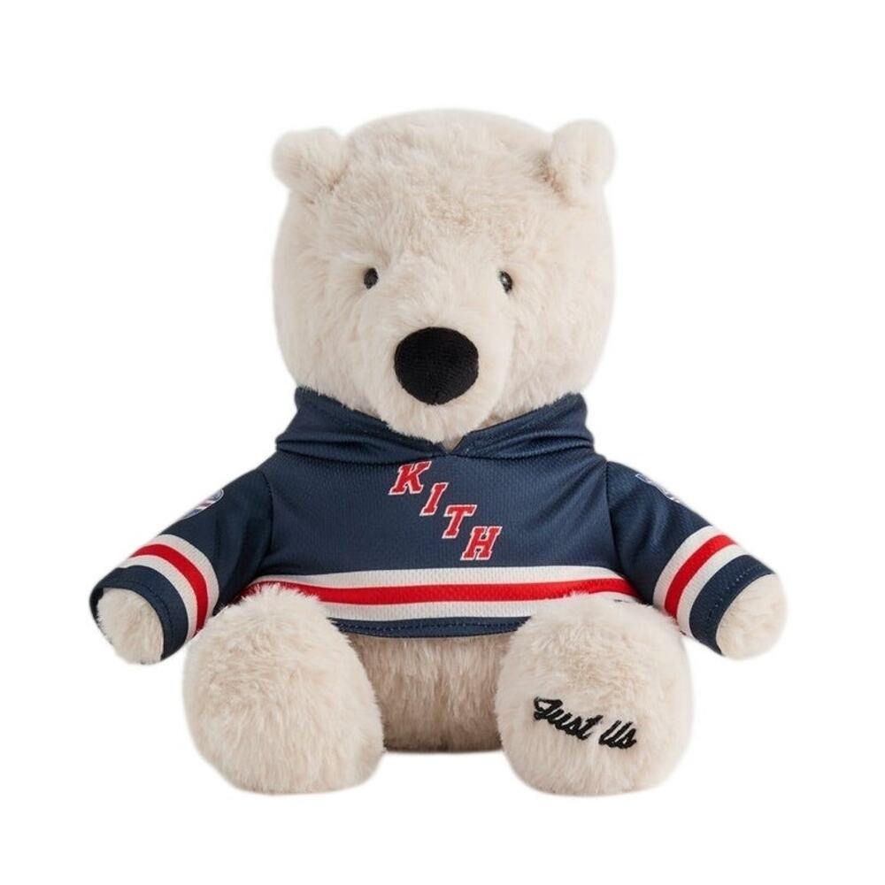 6 inch • Kith X New York Rangers • Polar Bear Plush • Cross-Posted • Firm